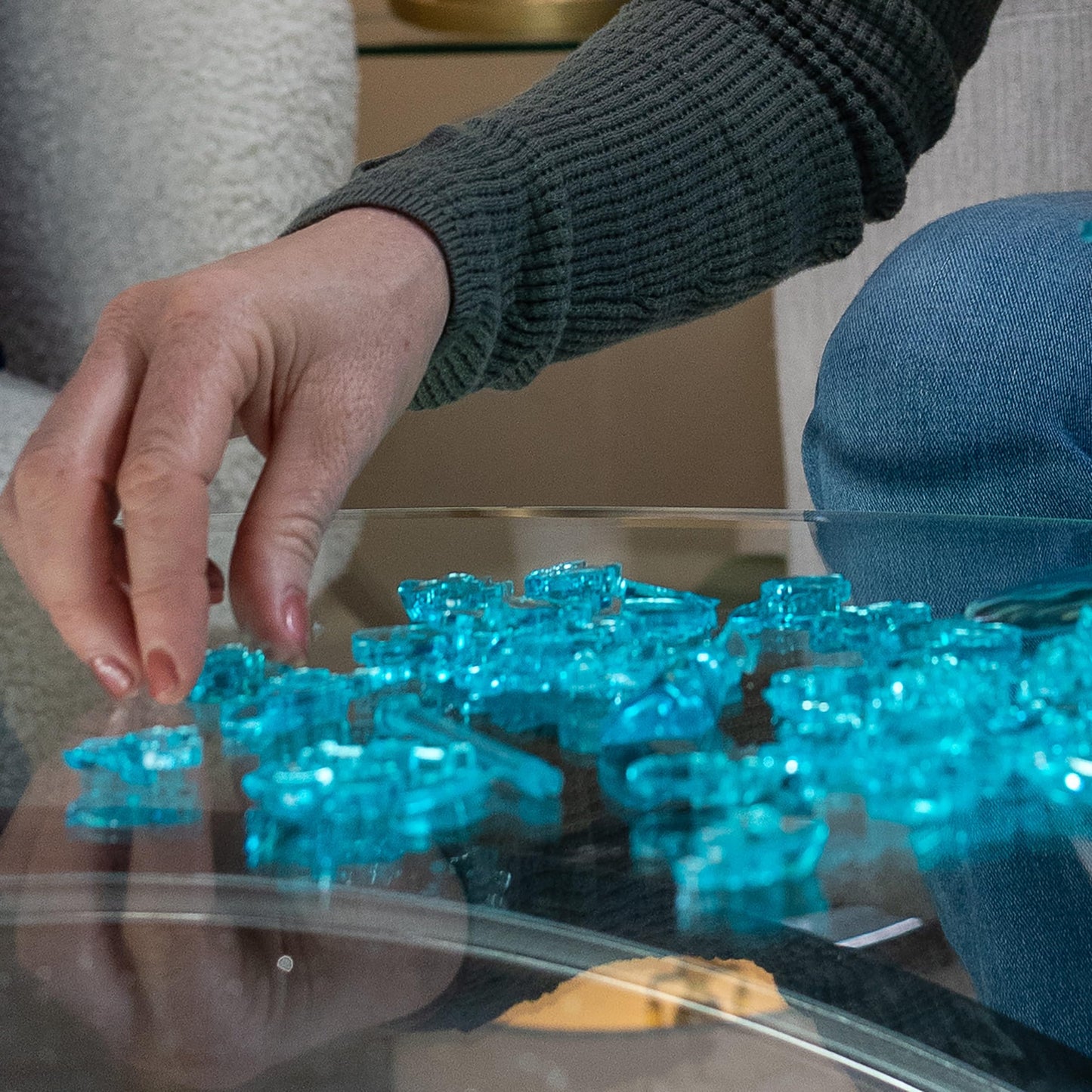 BePuzzled Statue of Liberty Deluxe Original 3D Crystal Puzzle – Challenging, Beautiful to Display