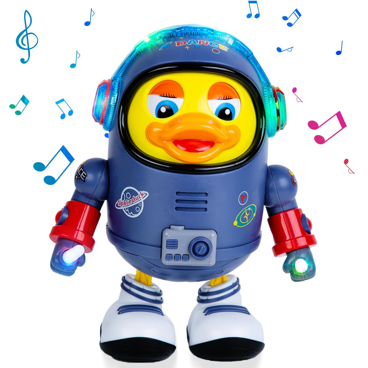 Berry President Electric Space Duck — Dancing Toy with Lights and Sounds for Toddlers