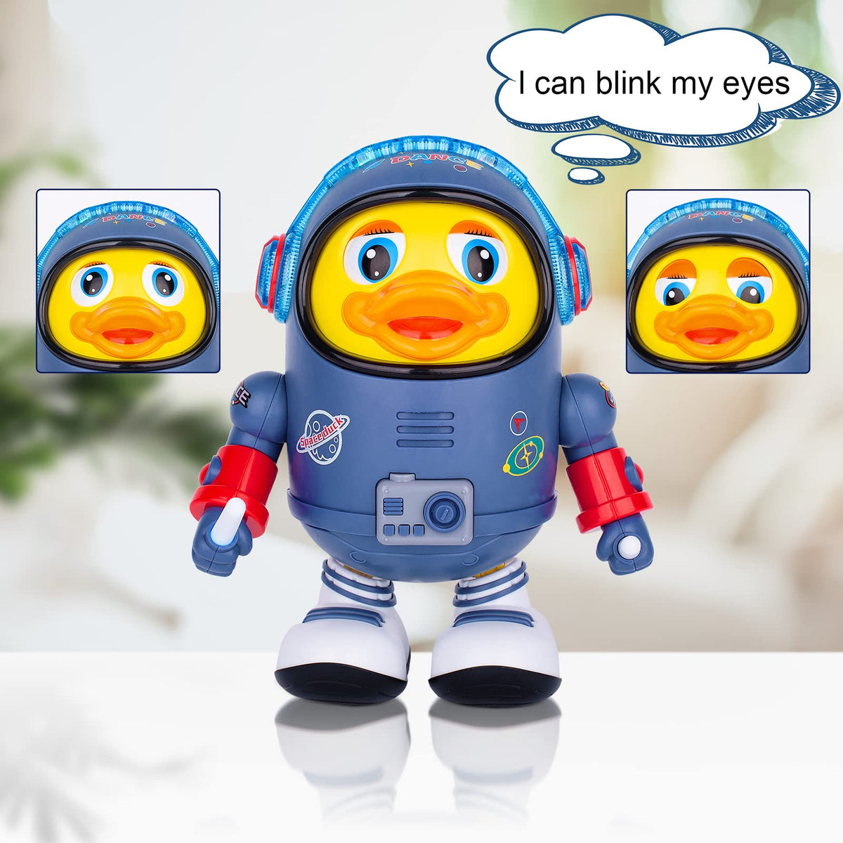 Berry President Electric Space Duck — Dancing Toy with Lights and Sounds for Toddlers