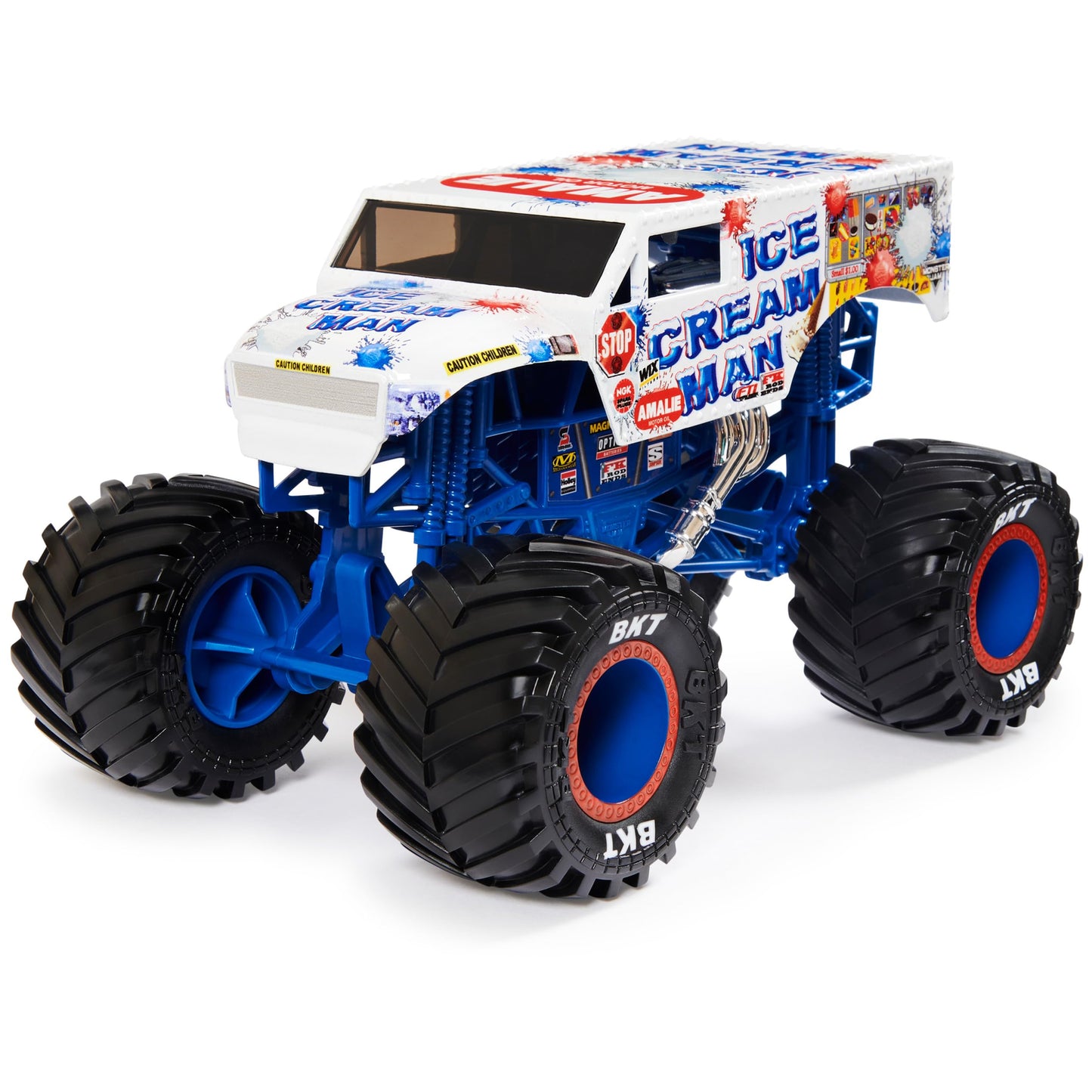 Beseloa Monster Jam Official Ice Cream Man Truck 1:24 Scale Die-Cast