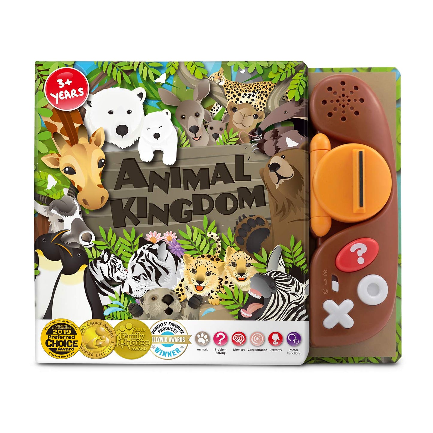 BEST LEARNING Book Reader Animal Kingdom – Educational Talking Toy for Kids Aged 3–8