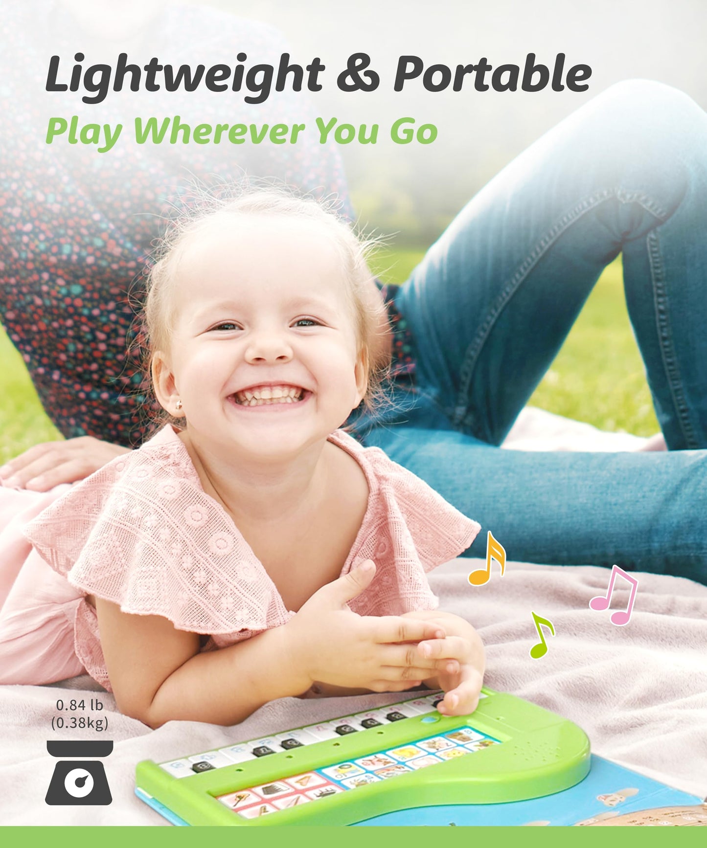 BEST LEARNING My First Piano Book – Interactive Musical Toy for Toddlers Aged 3-5
