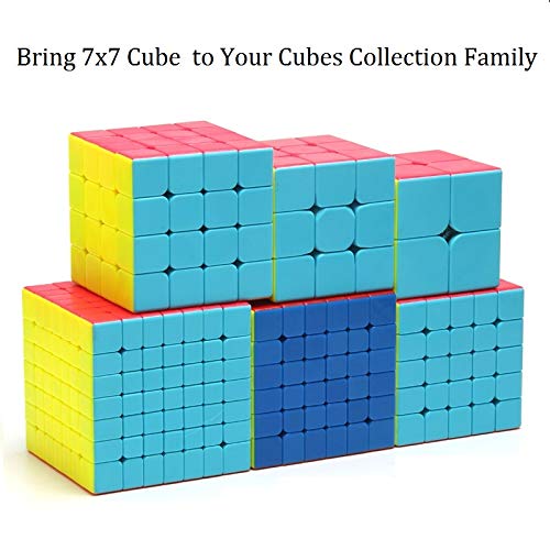 BestCube 7x7 Stickerless Speed Cube – 67mm | QY Toys 7x7x7 Puzzle Gift
