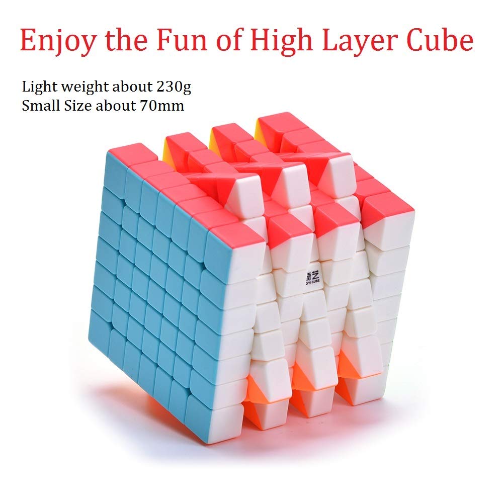 BestCube 7x7 Stickerless Speed Cube – 67mm | QY Toys 7x7x7 Puzzle Gift