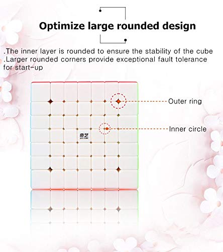BestCube 7x7 Stickerless Speed Cube – 67mm | QY Toys 7x7x7 Puzzle Gift