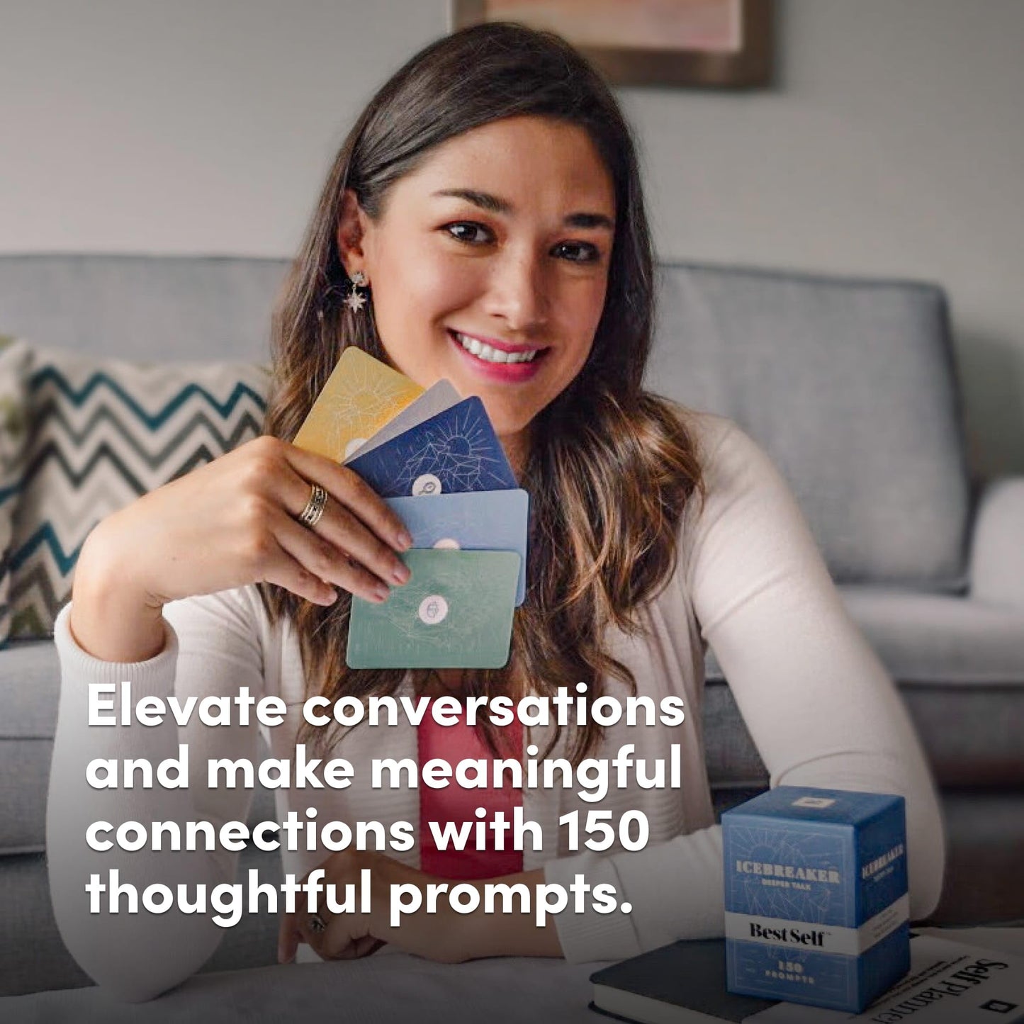 BestSelf Icebreaker Deeper Talk Deck — 170 Prompts for Deeper Connections
