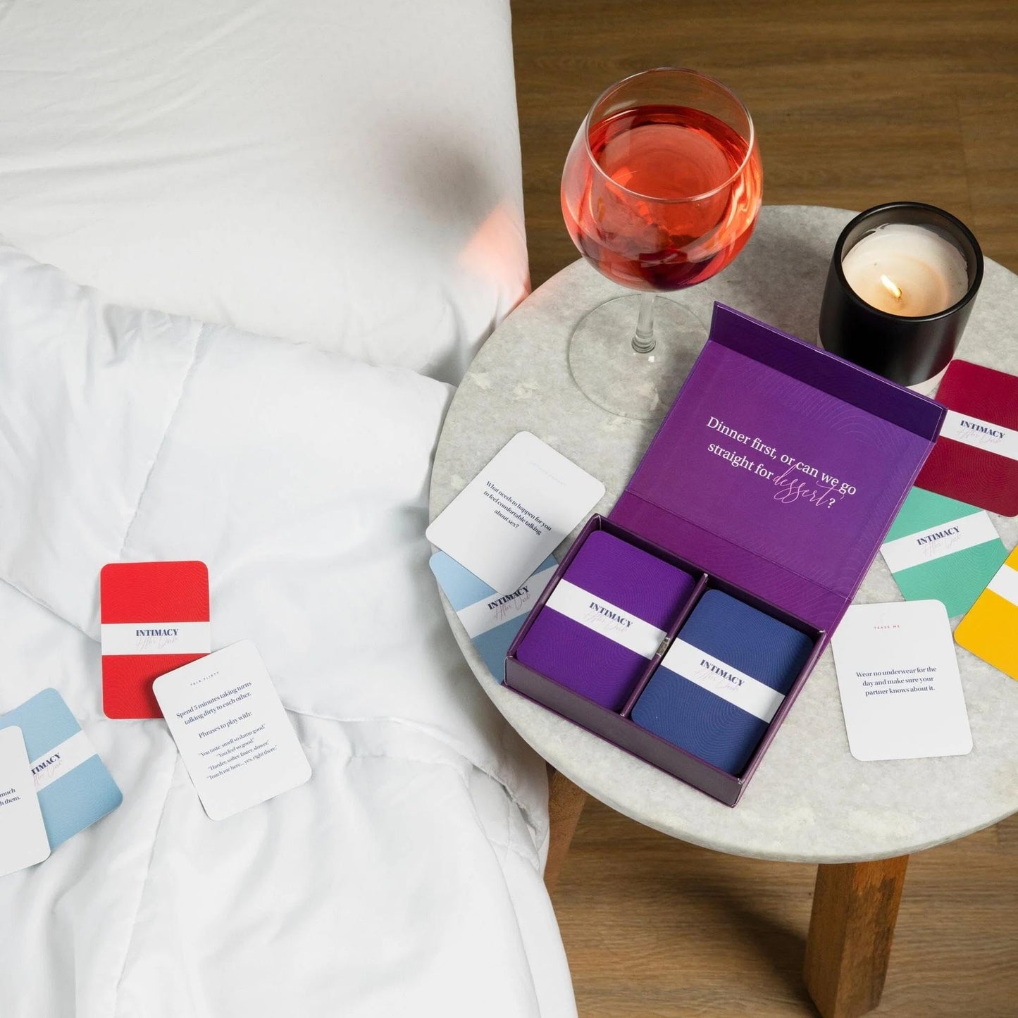 BestSelf Intimacy After Dark: 150 Conversation Cards for Couples | Romantic Date Night Ideas