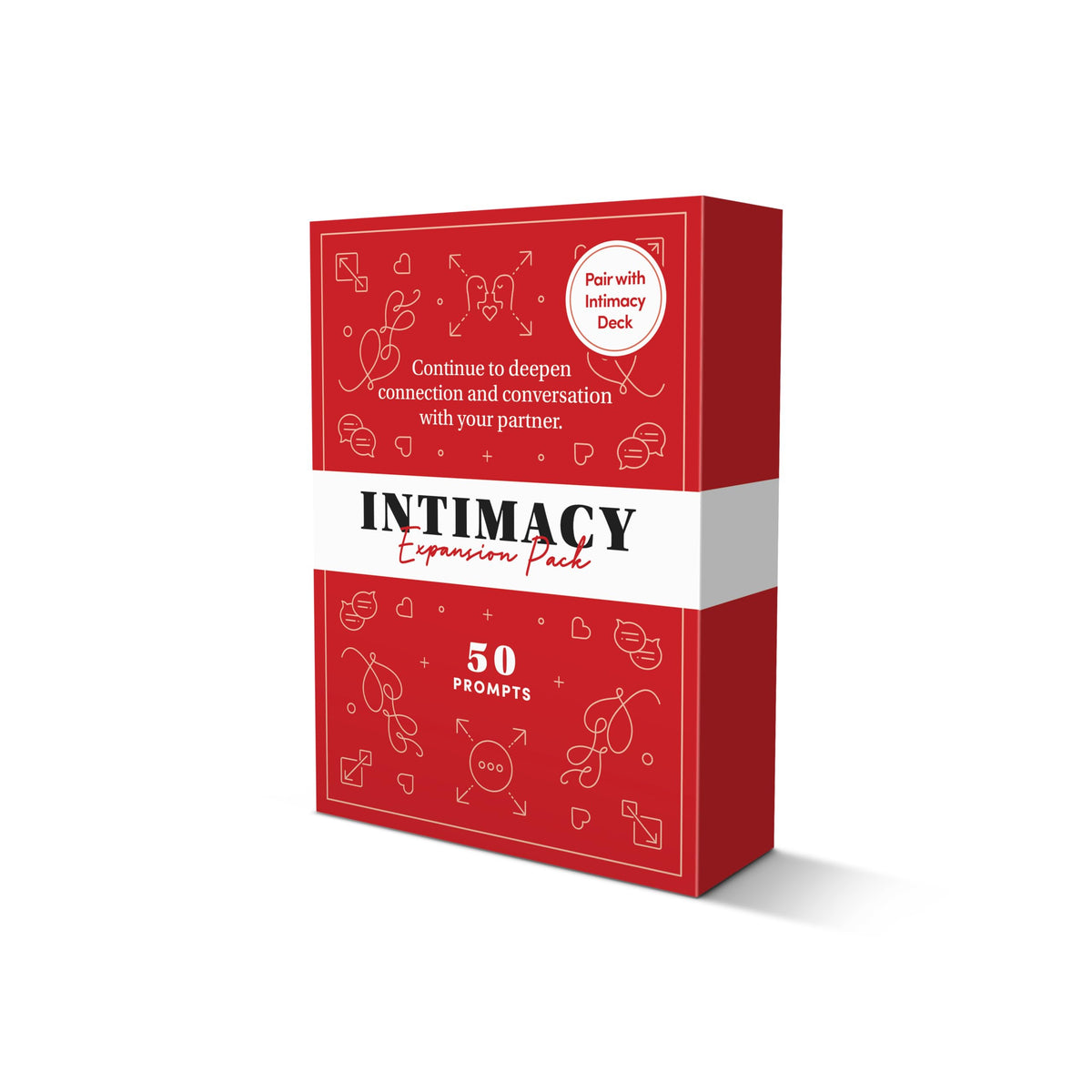 BestSelf Intimacy Deck Expansion Pack — 50 Conversation Starters for Couples