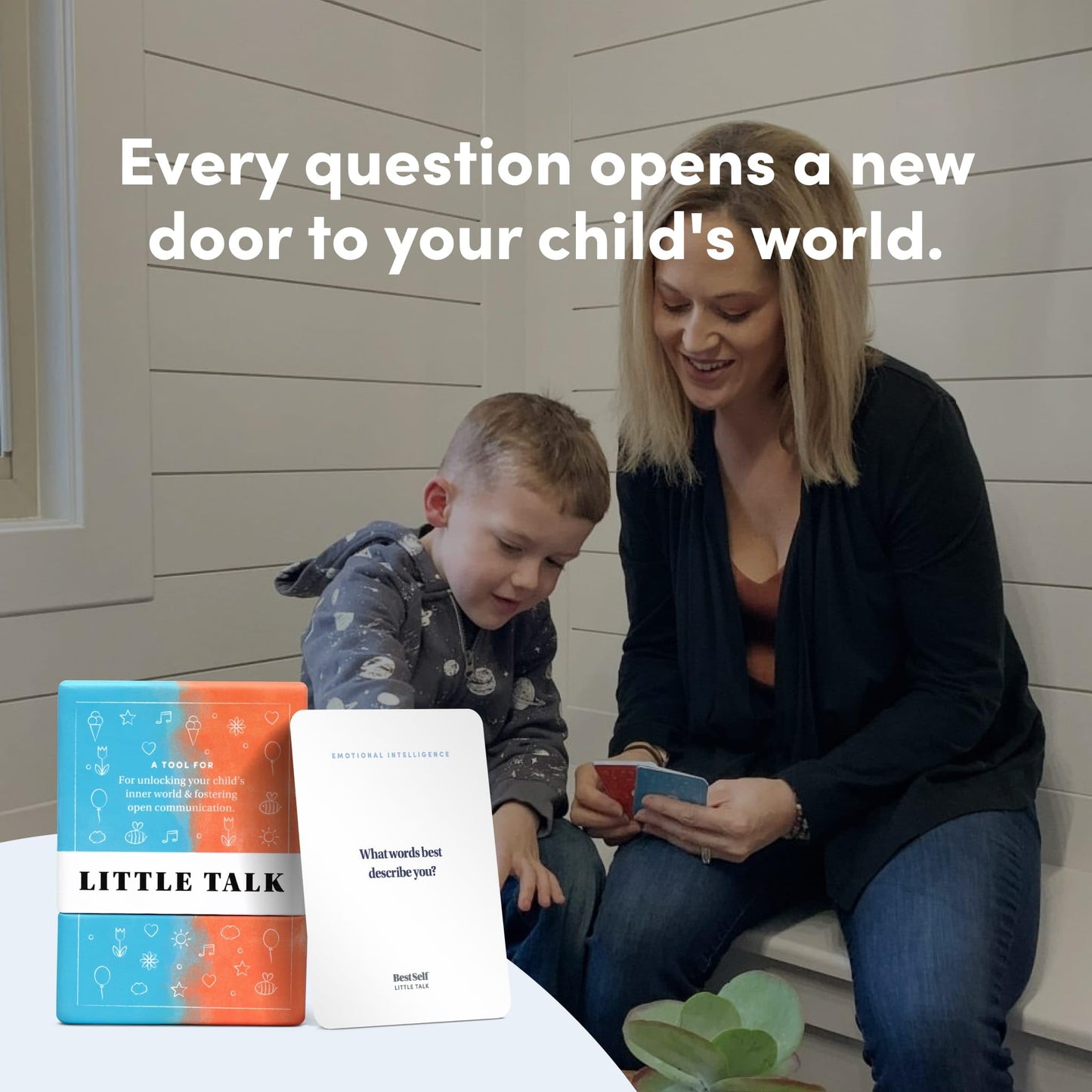 Little Talk Conversation Cards for Kids – 170 Prompts | BestSelf Co.