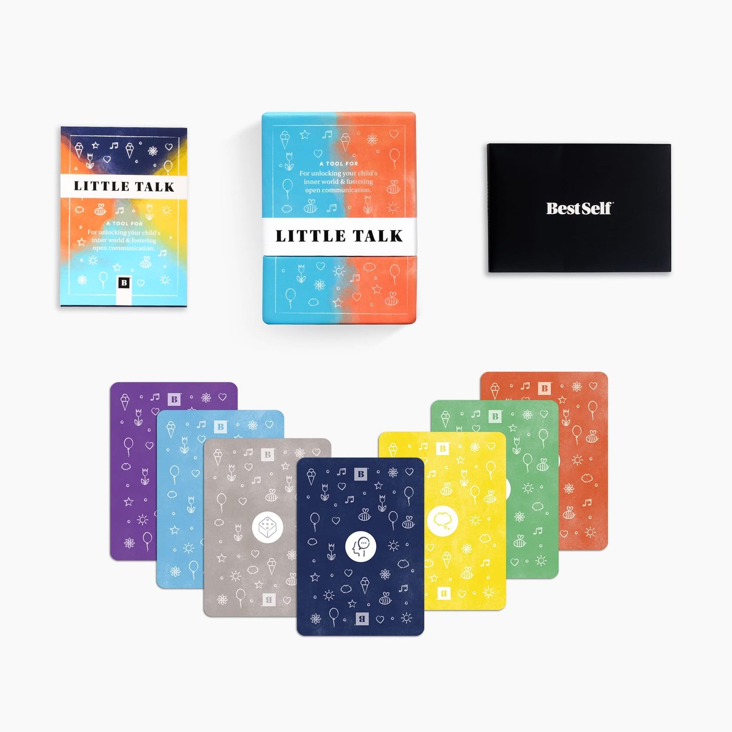 Little Talk Conversation Cards for Kids – 170 Prompts | BestSelf Co.
