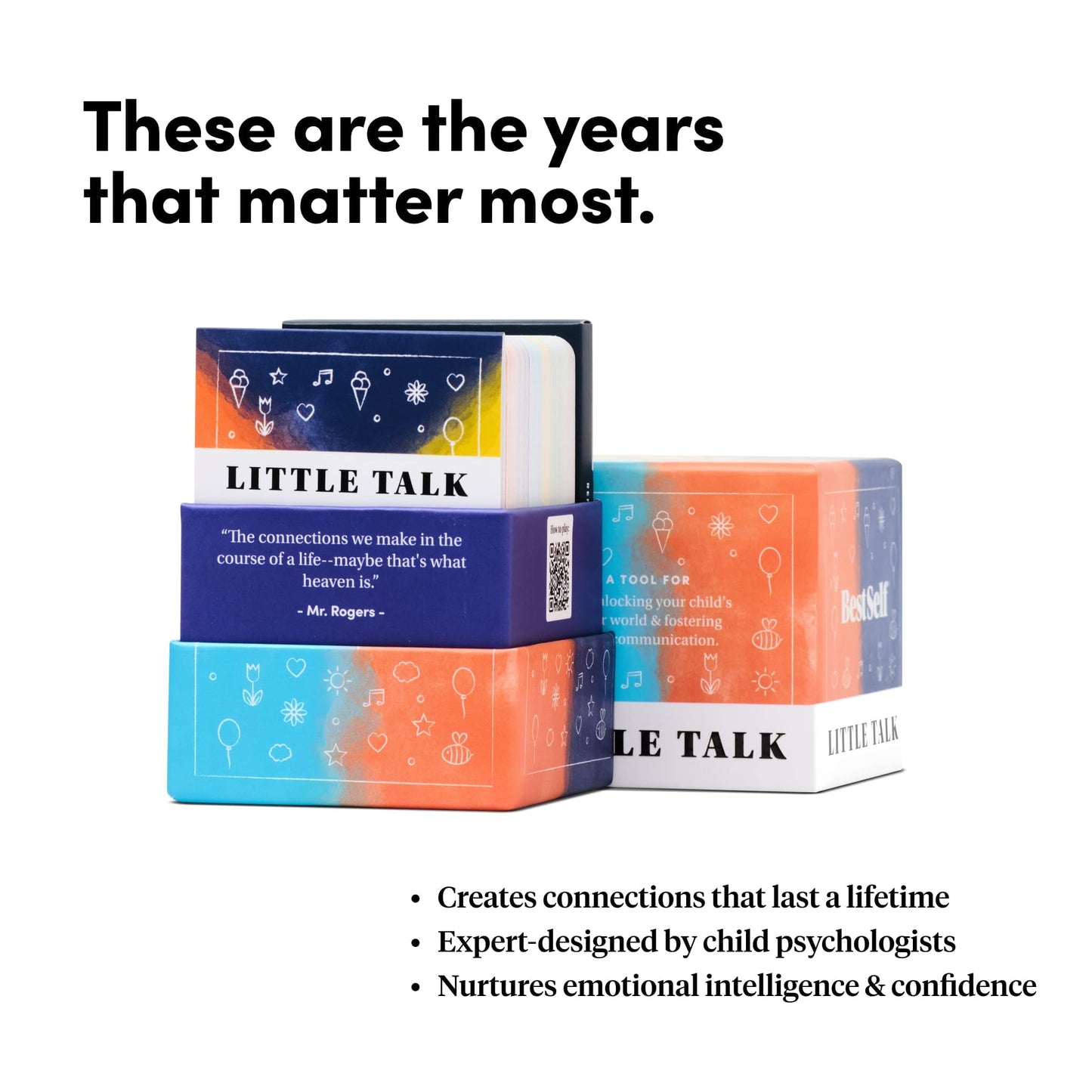 Little Talk Conversation Cards for Kids – 170 Prompts | BestSelf Co.