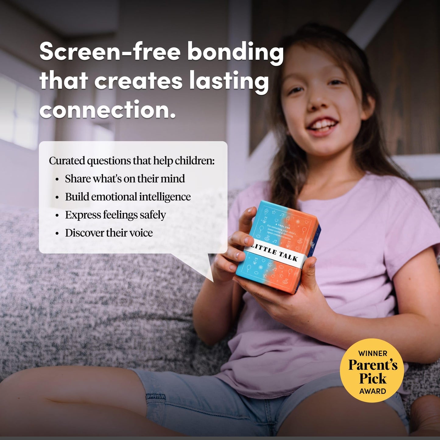 Little Talk Conversation Cards for Kids – 170 Prompts | BestSelf Co.