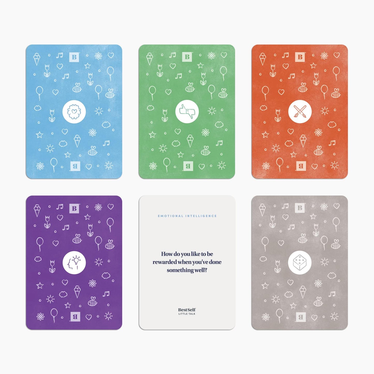 Little Talk Conversation Cards for Kids – 170 Prompts | BestSelf Co.