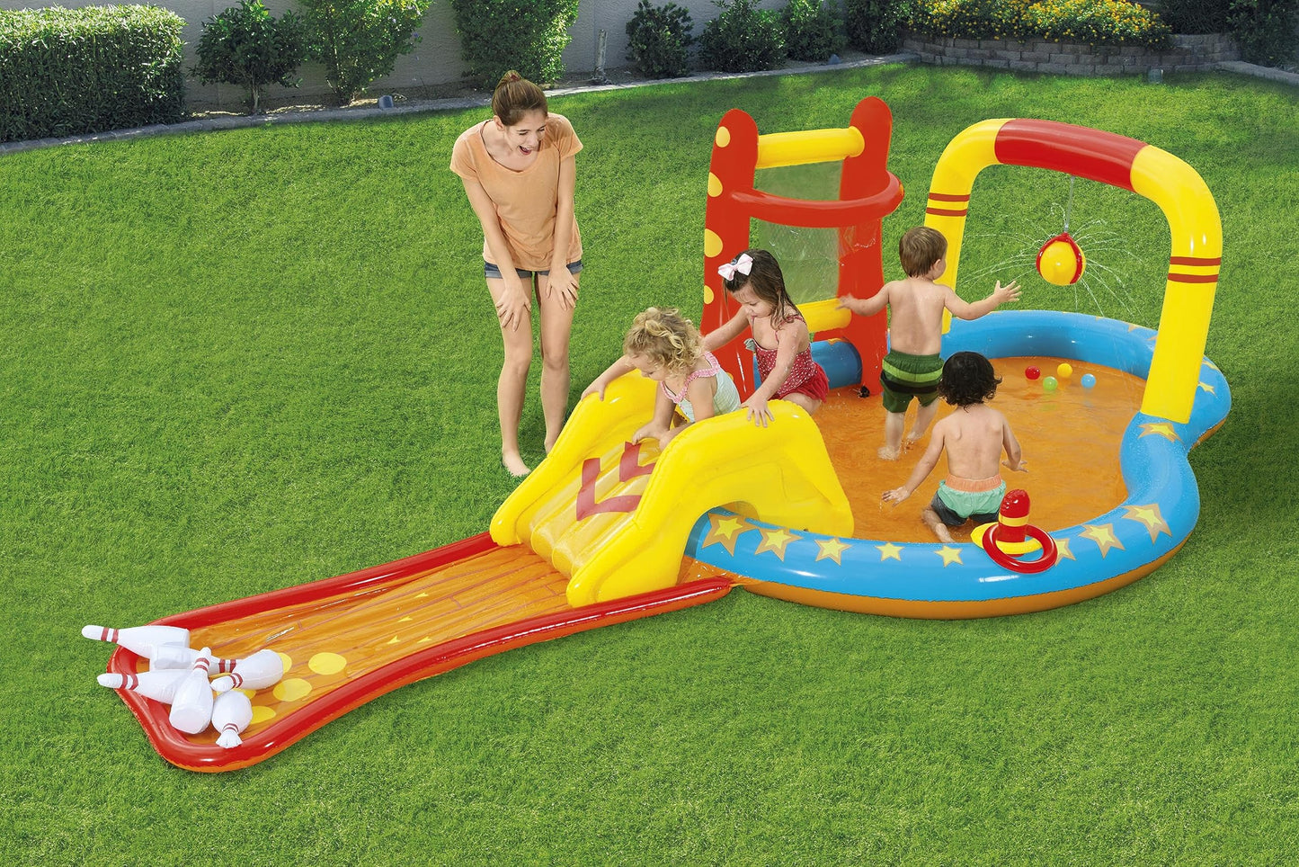 Bestway Lil Champ Inflatable Play Center – Outdoor Water Fun for Kids