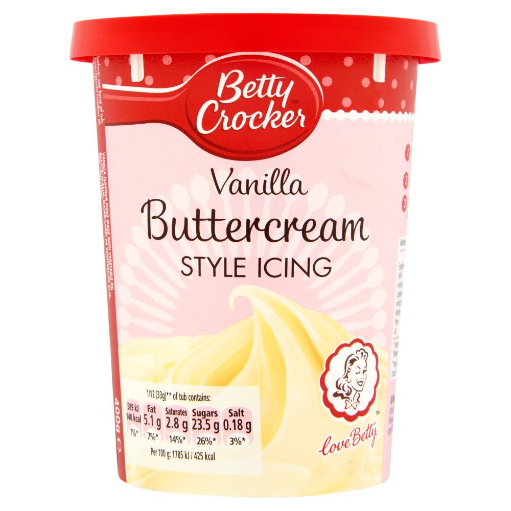 Betty Crocker Vanilla Buttercream Icing 400g