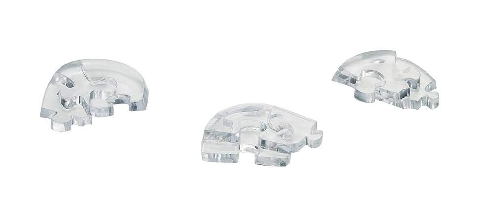 Beverly Crystal Puzzle Snoopy Hug Heart - 31 Pieces | Transparent 3D Jigsaw