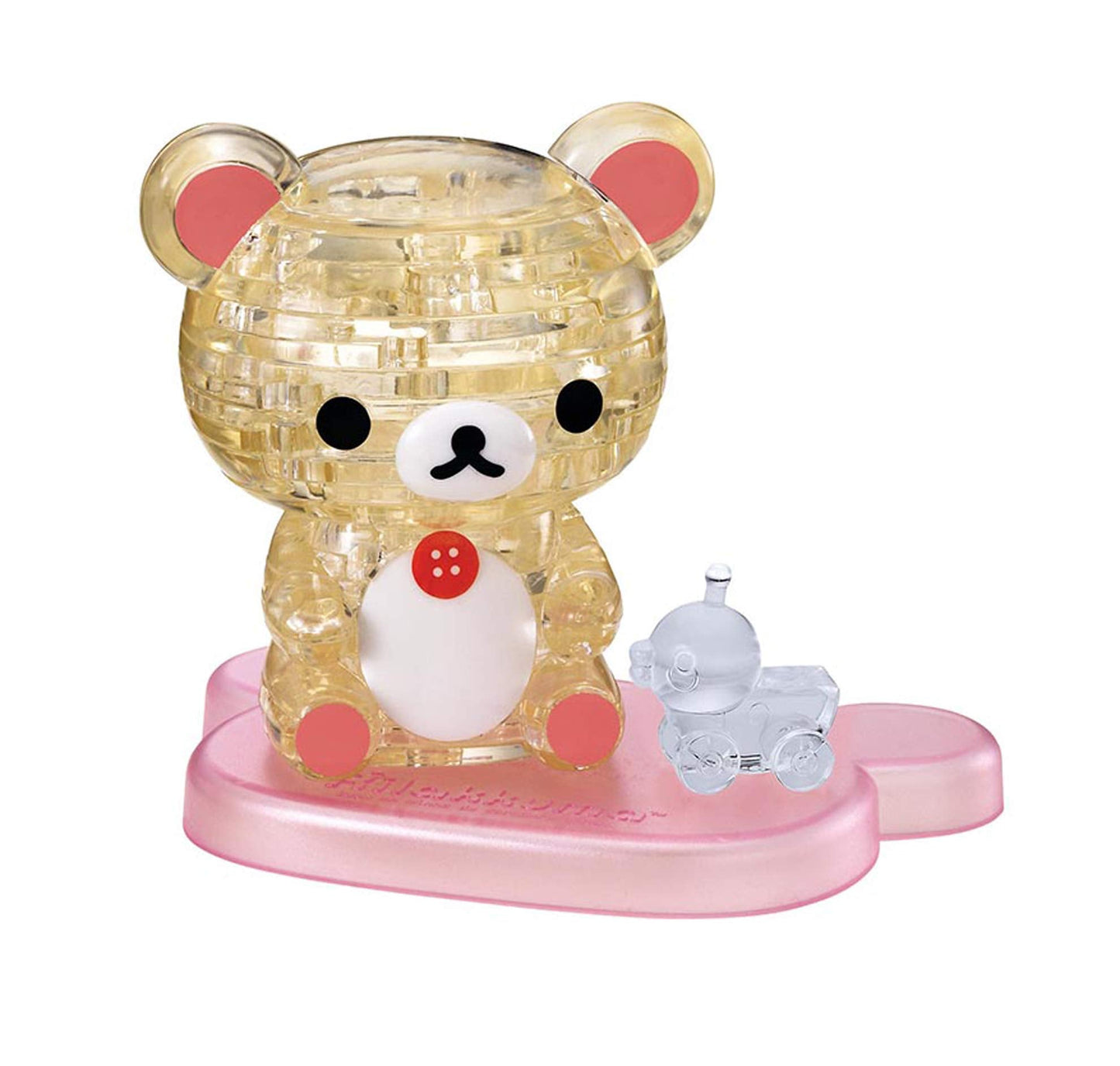 Beverly Crystal 3D Jigsaw Puzzle - Korilakkuma (37 Pieces) | Official Beverly Gift & Collectible