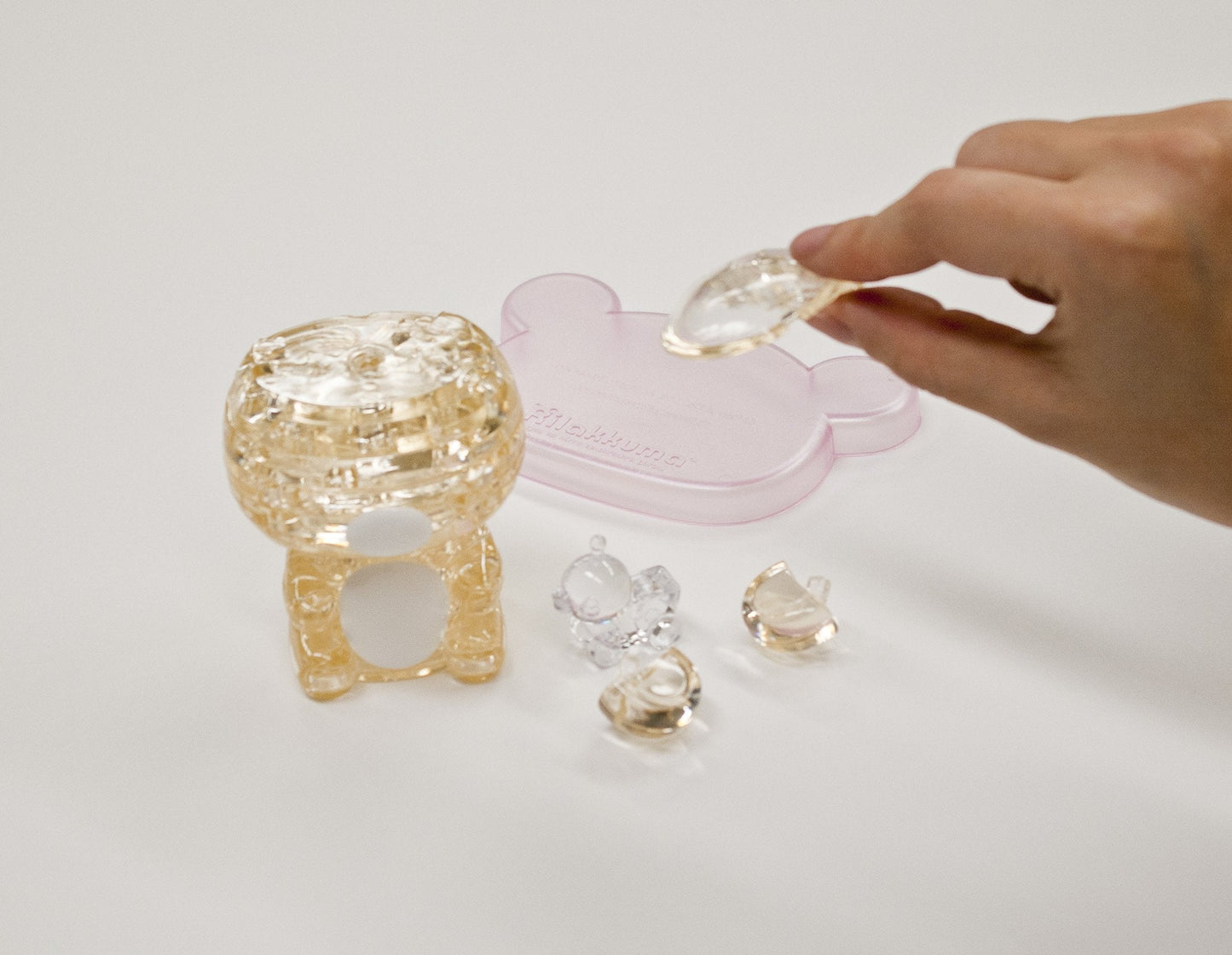 Beverly Crystal 3D Jigsaw Puzzle - Korilakkuma (37 Pieces) | Official Beverly Gift & Collectible