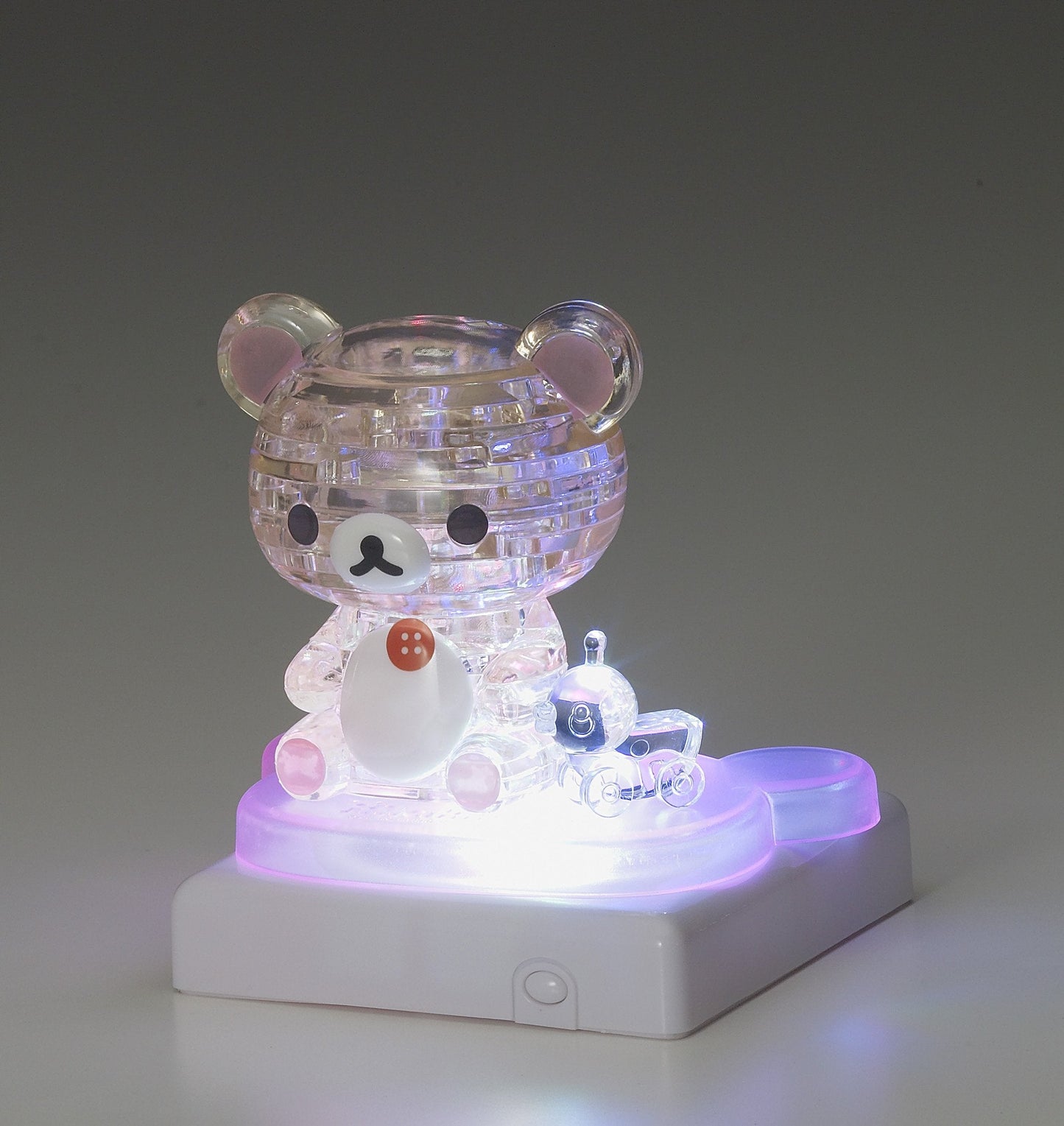 Beverly Crystal 3D Jigsaw Puzzle - Korilakkuma (37 Pieces) | Official Beverly Gift & Collectible