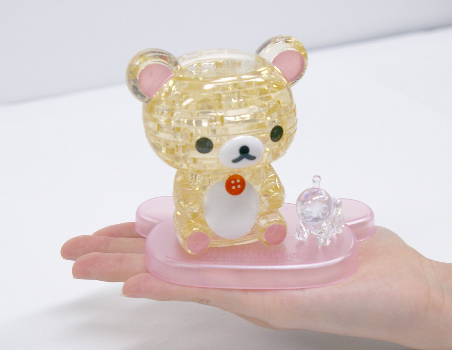 Beverly Crystal 3D Jigsaw Puzzle - Korilakkuma (37 Pieces) | Official Beverly Gift & Collectible