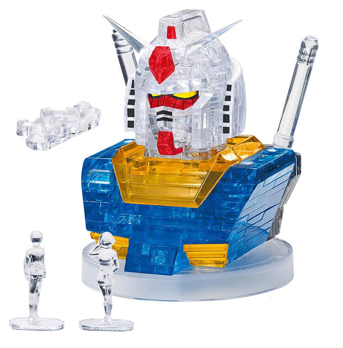 Beverly Crystal Puzzle Gundam 55-Piece — Amuro Ray & Sayla Mass