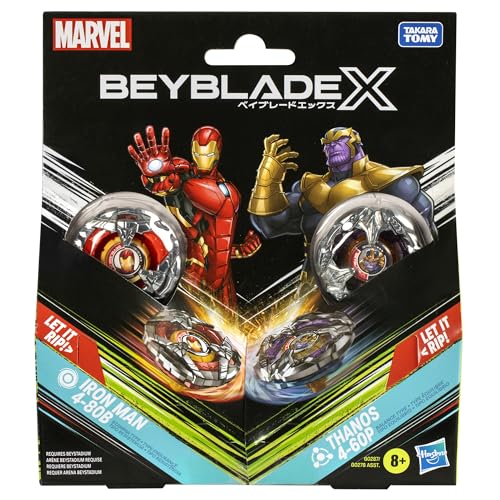 Beyblade BBX Thanos Iron Man – Collectible Battle Beyblade Set