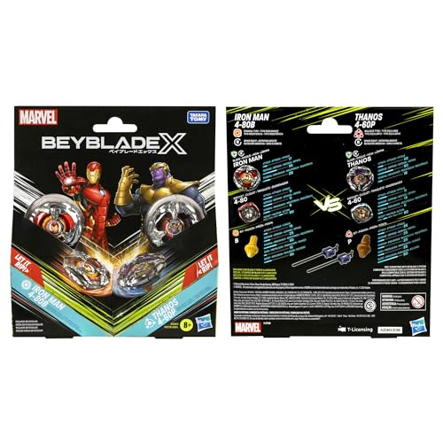 Beyblade BBX Thanos Iron Man – Collectible Battle Beyblade Set