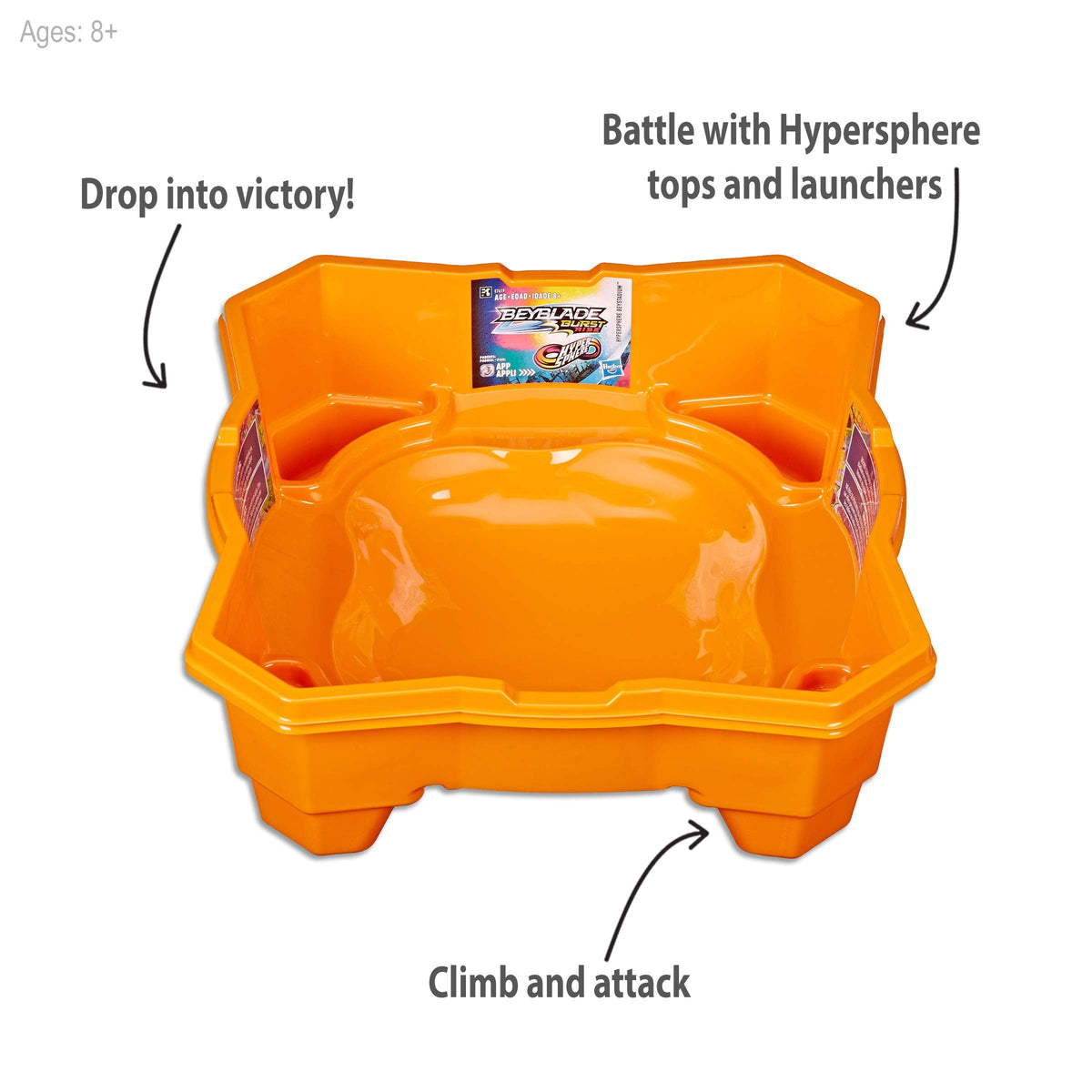 Beyblade Burst Rise Hypersphere Beystadium – Hypersphere Battle Stadium for Ages 8+