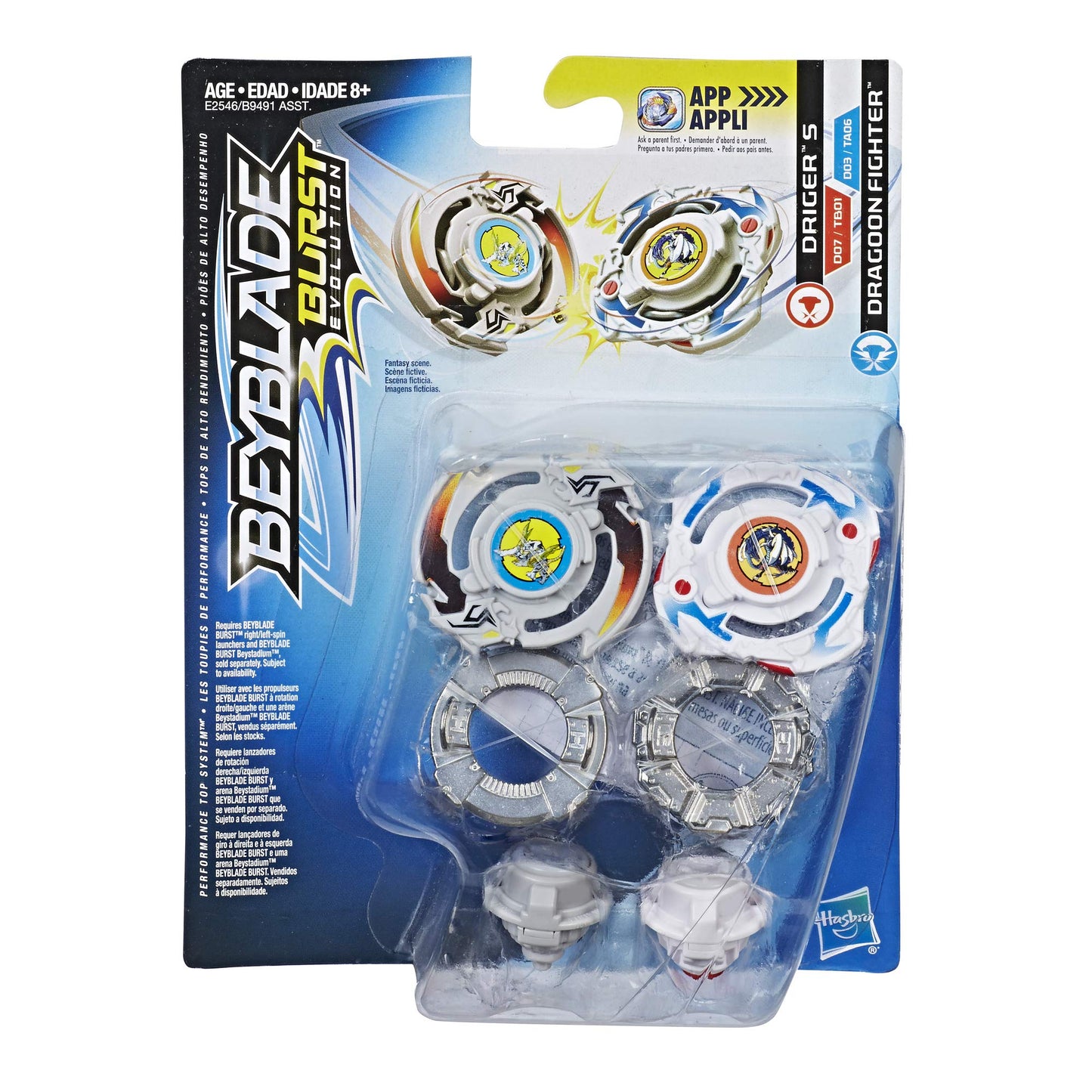 Driger S & Dragoon F Beyblade Tops – Burst Battle Set | Beyblade