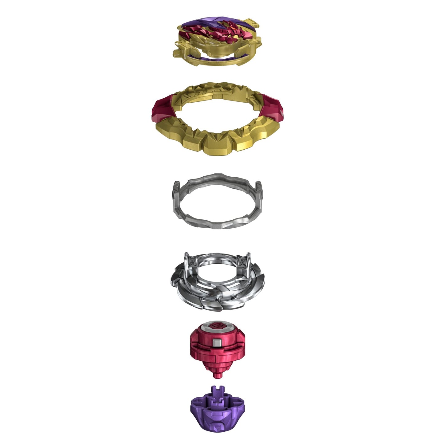 Beyblade Burst QuadDrive Stone Linwyrm L7 Top with Launcher – 4-in-1 Battle