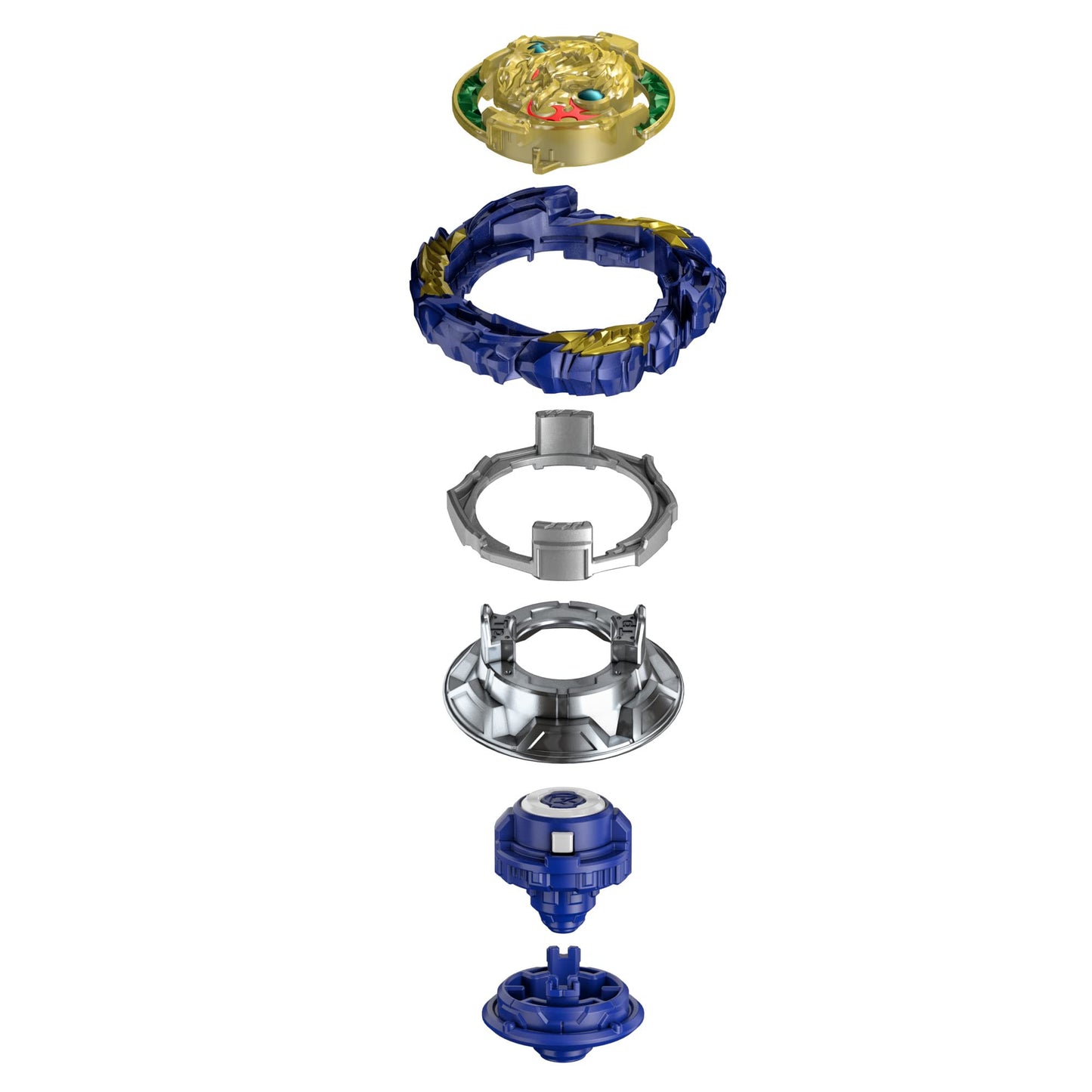 Beyblade Burst QuadDrive Vanish Fafnir F7 Starter Pack – 4-in-1 Beystadium Top with Launcher