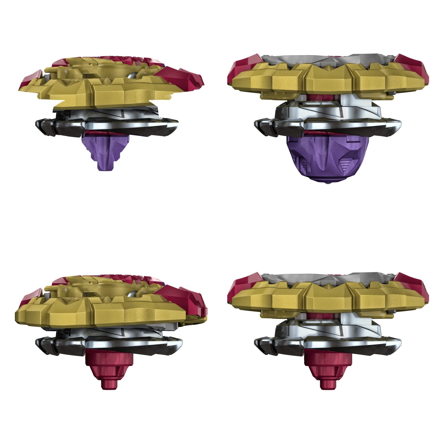Beyblade Burst QuadDrive Stone Linwyrm L7 Top with Launcher – 4-in-1 Battle