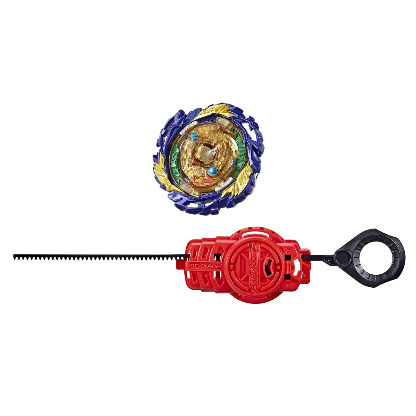 Beyblade Burst QuadDrive Vanish Fafnir F7 Starter Pack – 4-in-1 Beystadium Top with Launcher