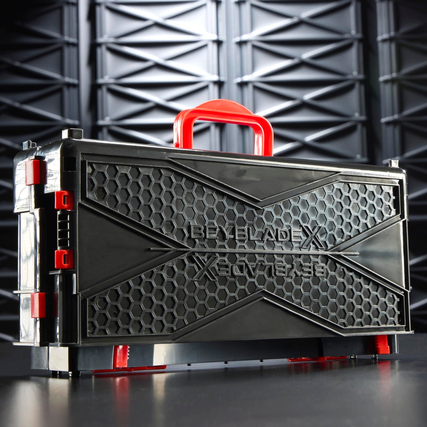 Beyblade X Clash & Carry Beystadium — Portable Battle Arena for Spinning Tops | Ages 8+