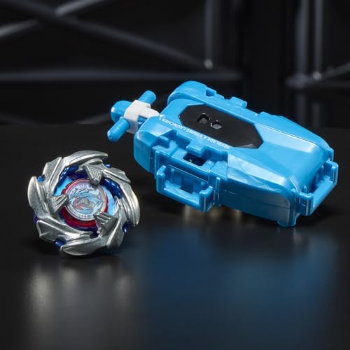 Beyblade X Pack: Cobalt Dragoon 2-60C Deluxe Left Spin Rope Launcher