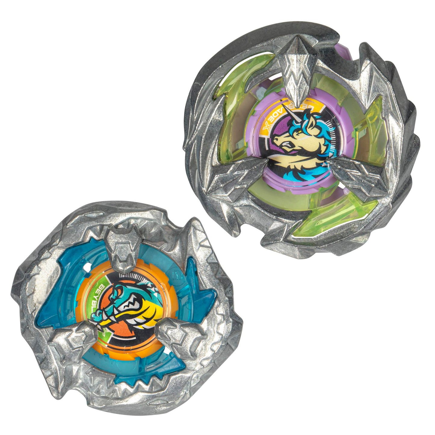 Beyblade X Bite Croc 3-60LF & Sting Unicorn 4-60P Dual Pack | Right-Spin Battle Tops