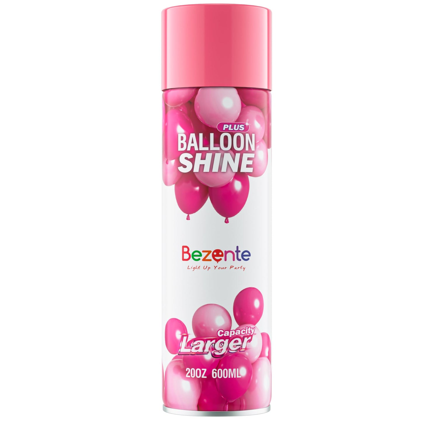 Bezente Balloon Shine Spray – 20 oz, Waterproof, Long-Lasting Shine for Party Balloons
