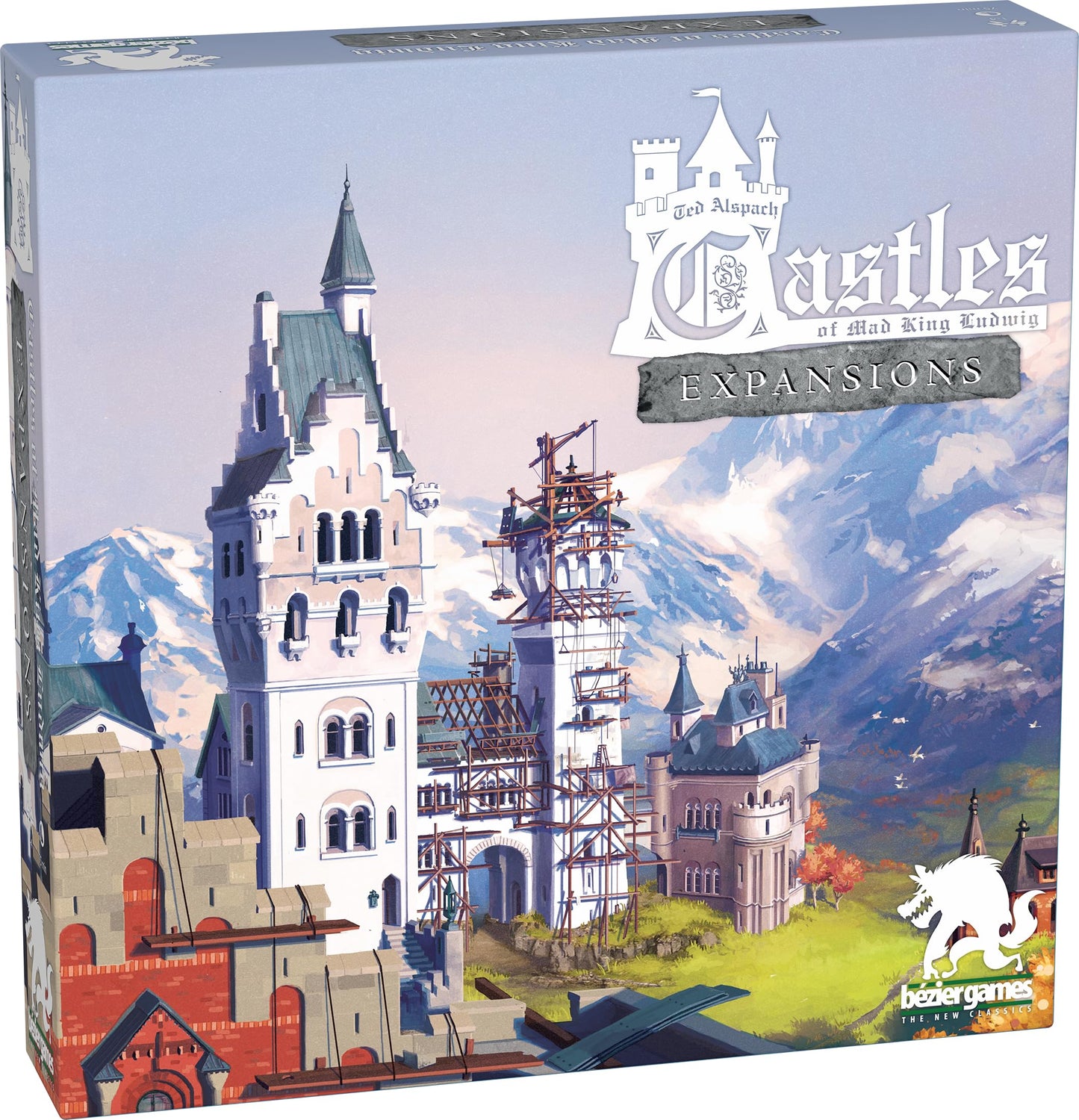 Bezier Games Castles of Mad King Ludwig Expansions – Massive Modular Add-On Pack