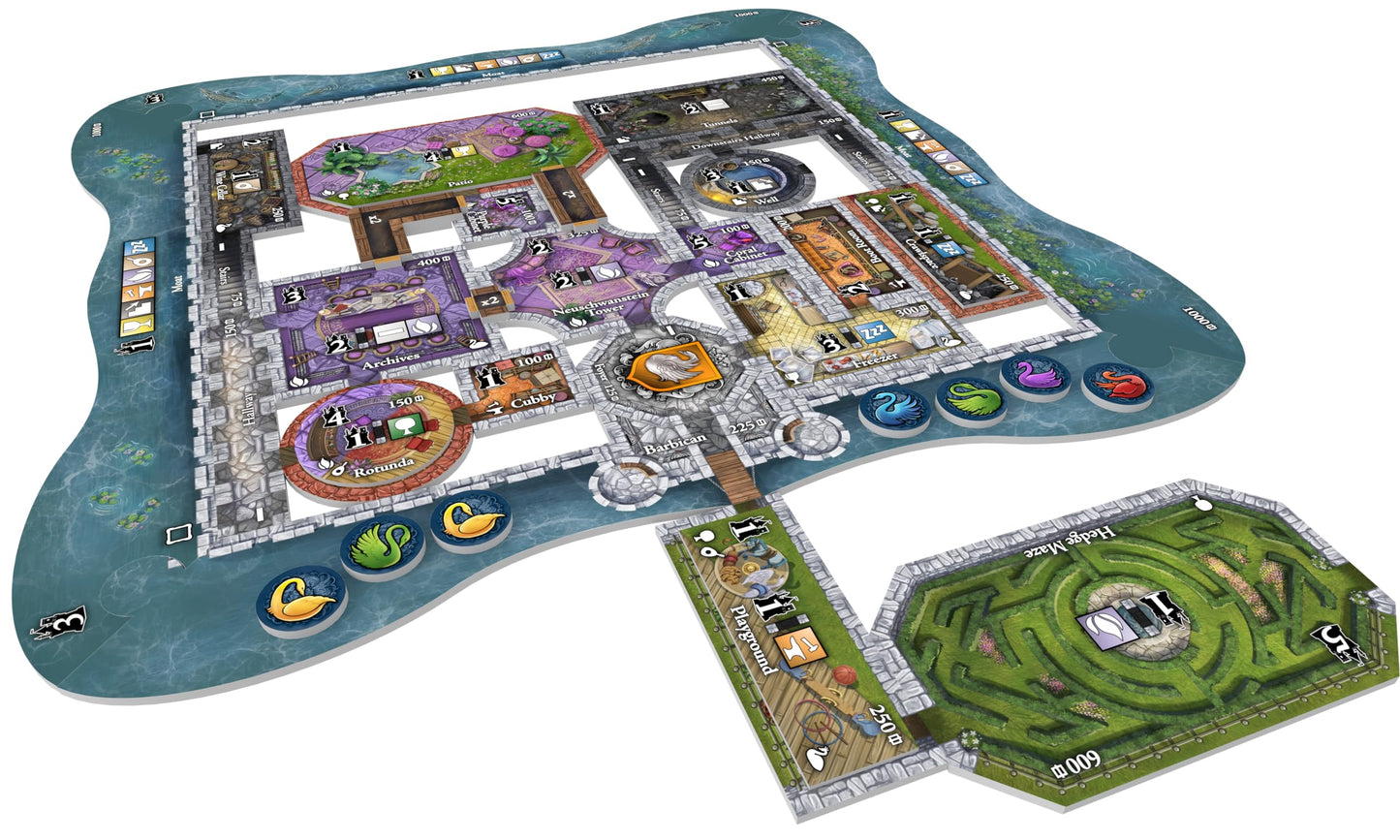 Bezier Games Castles of Mad King Ludwig Expansions – Massive Modular Add-On Pack
