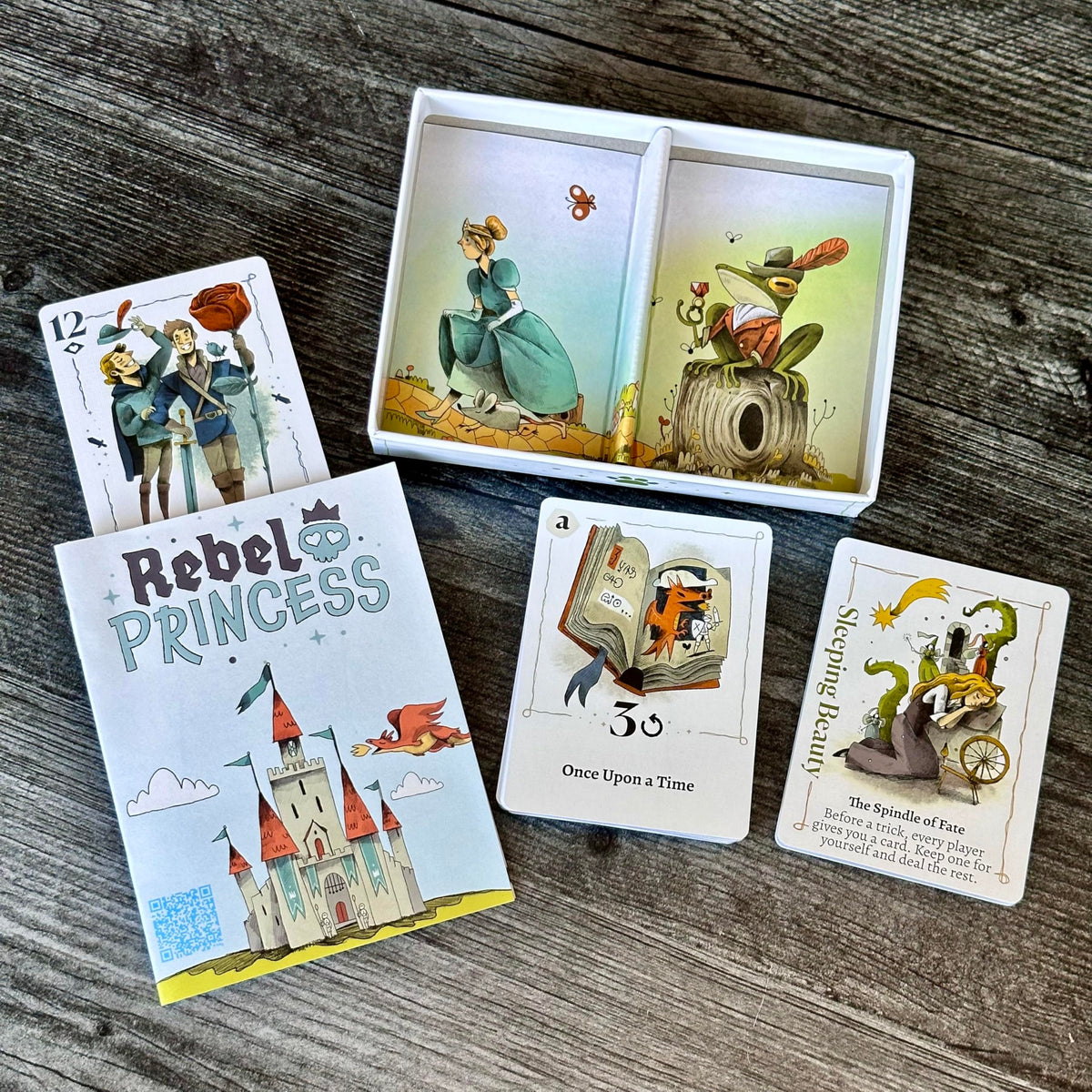 Bezier Games Rebel Princess – Fast-Paced Card Game for 3+ Players, 45 Minutes