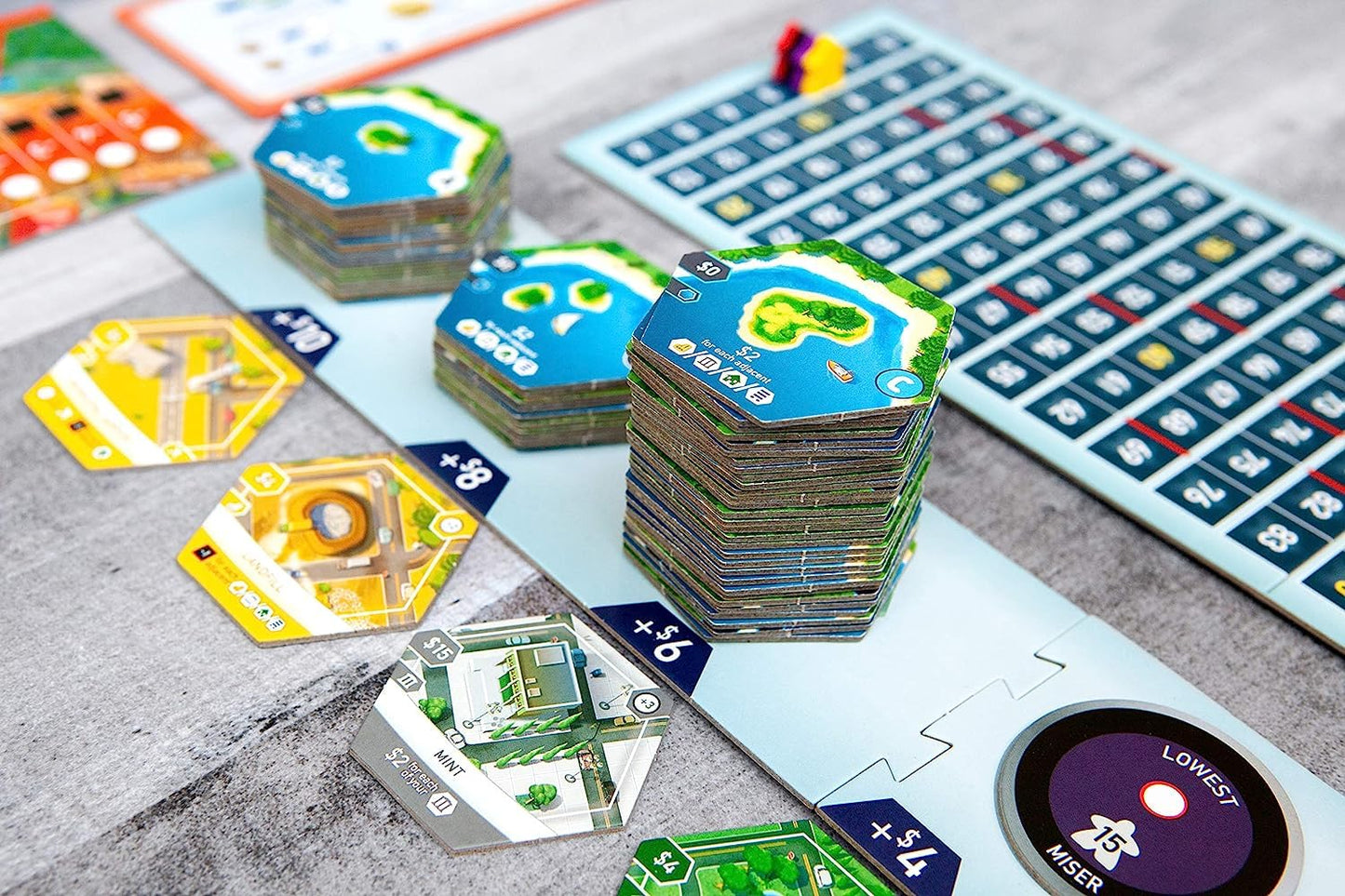 Suburbia by Bezier Games – Build a Thriving Town with Tile-Laying Strategy