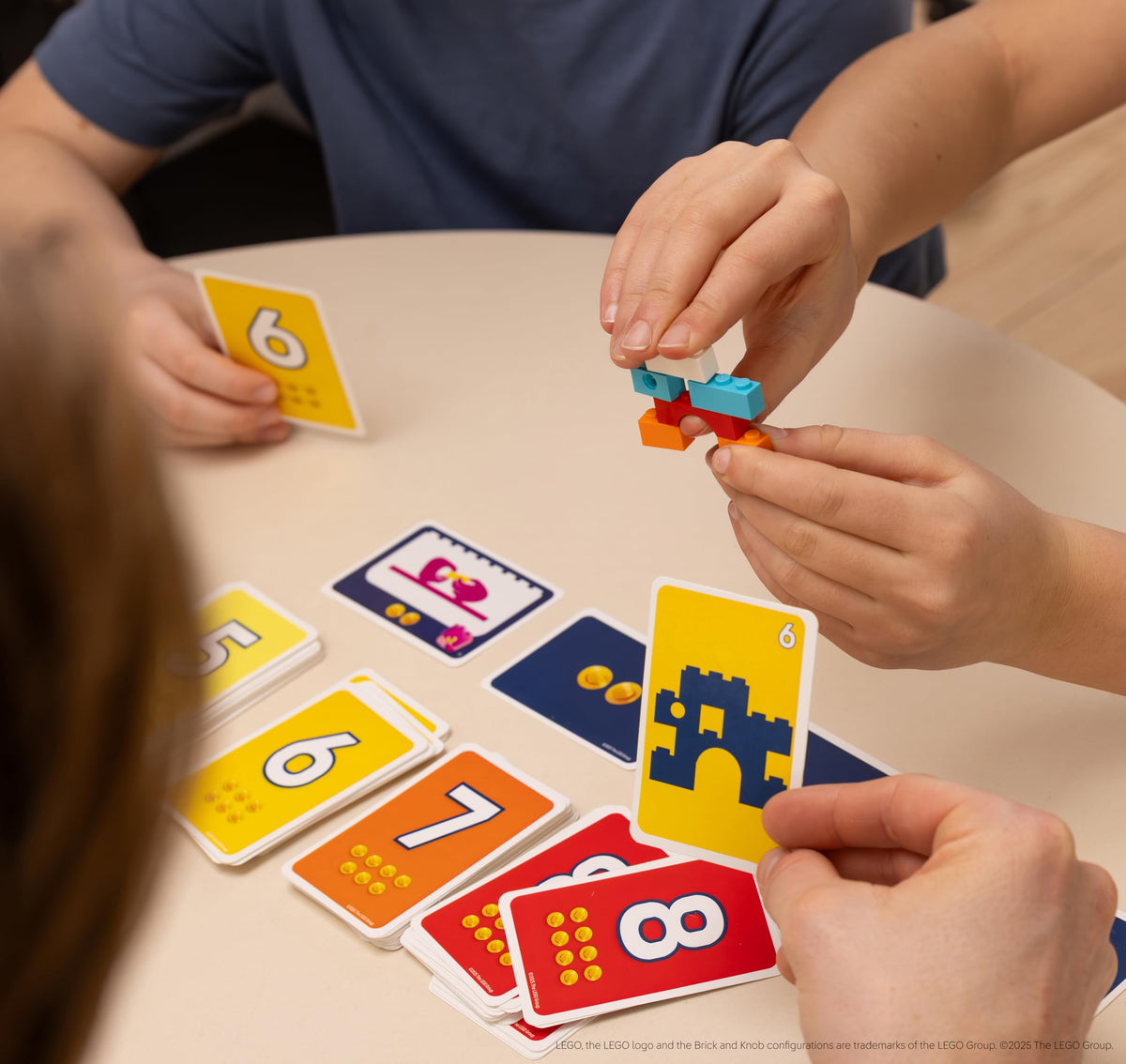 Bezzerwizzer Brick Like This! Official LEGO Party Game — Fast Family Fun (2-8 players, 15 min)