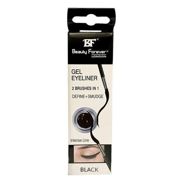 BF Beauty Forever London Gel Eyeliner Define + Smudge Long-Lasting Waterproof Precision for Professional & Everyday Use 3g