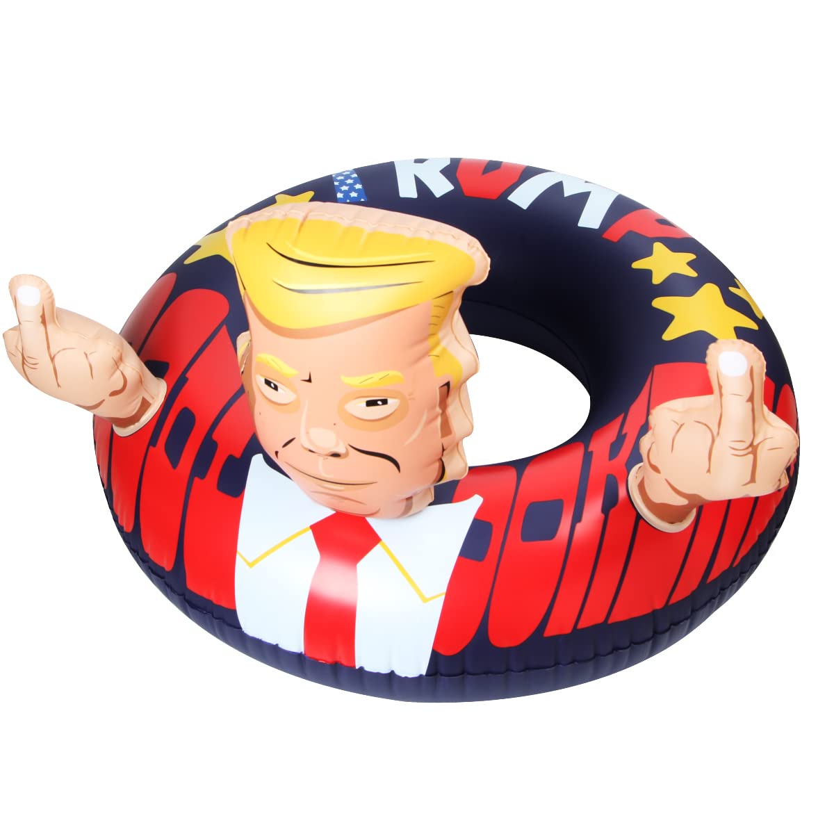 Bheddi Giant Presidential Pool Float – Blue Inflatable Lounge for Pool & Beach
