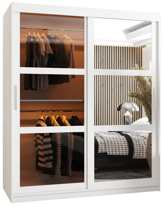 Parma II Sliding Door Wardrobe 150cm