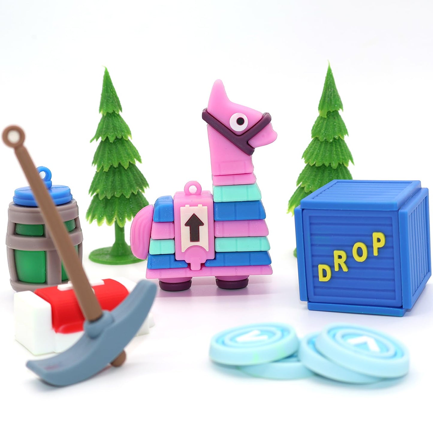 BiBo Game Cake Topper Set – Game Theme Party Cupcake Decorations & DIY Cake Decor