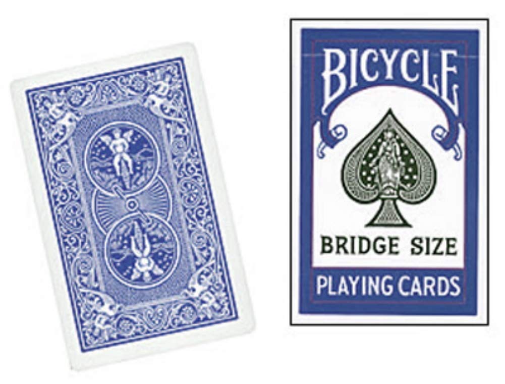 Bicycle Bridge Size Playing Cards – Durable, USA-Made Deck in Red or Blue