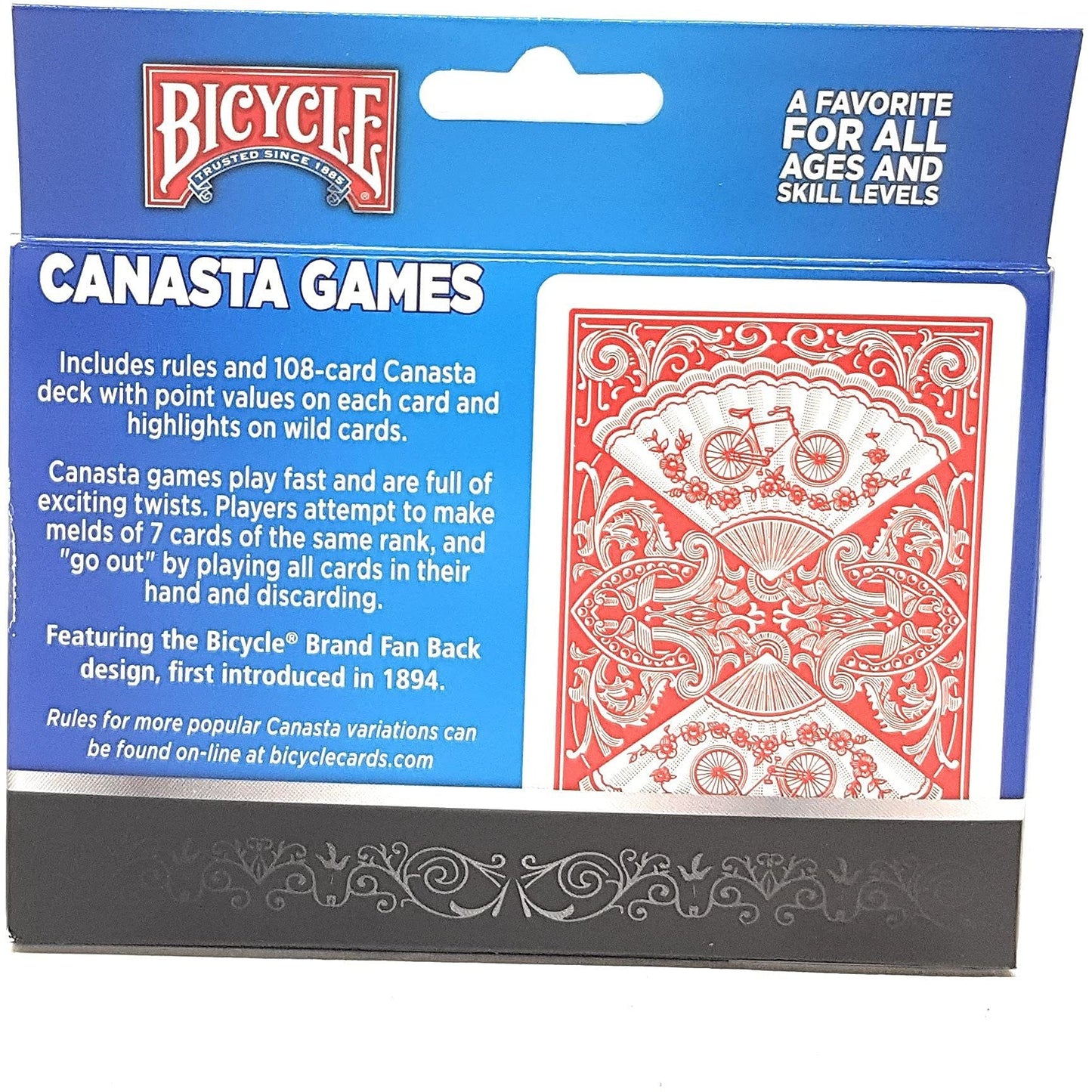 Bicycle Canasta Games – Fast, Family-Friendly 108-Card Canasta