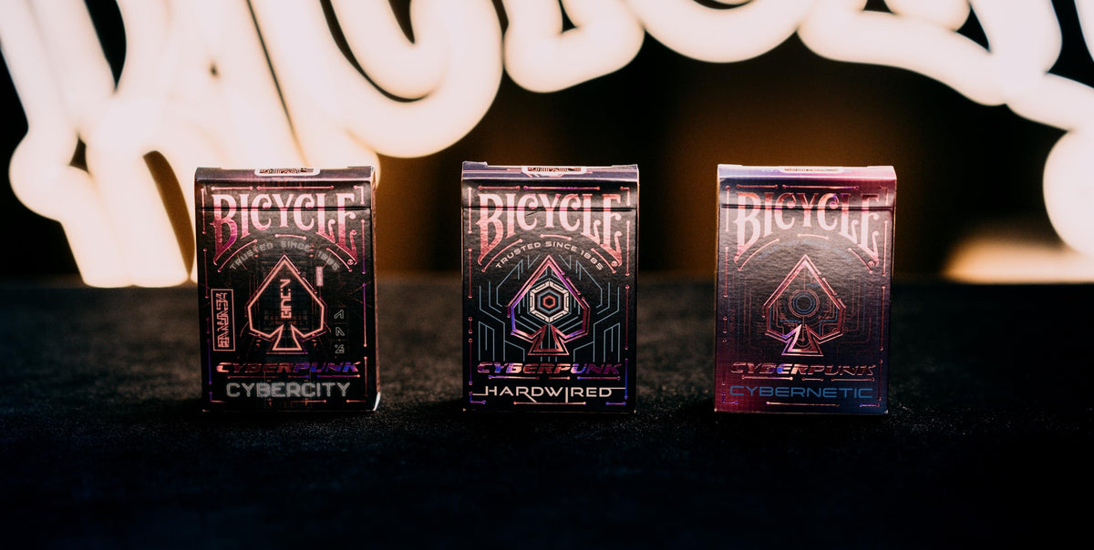 Bicycle Cyberpunk Hardwired Premium Playing Cards – 1 Deck