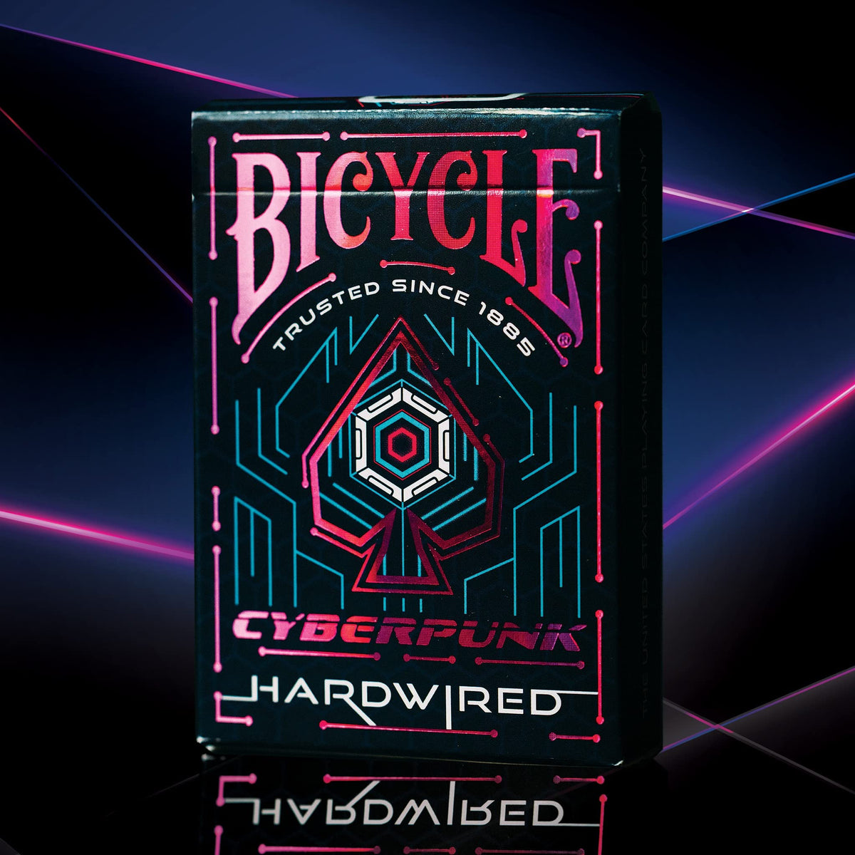 Bicycle Cyberpunk Hardwired Premium Playing Cards – 1 Deck
